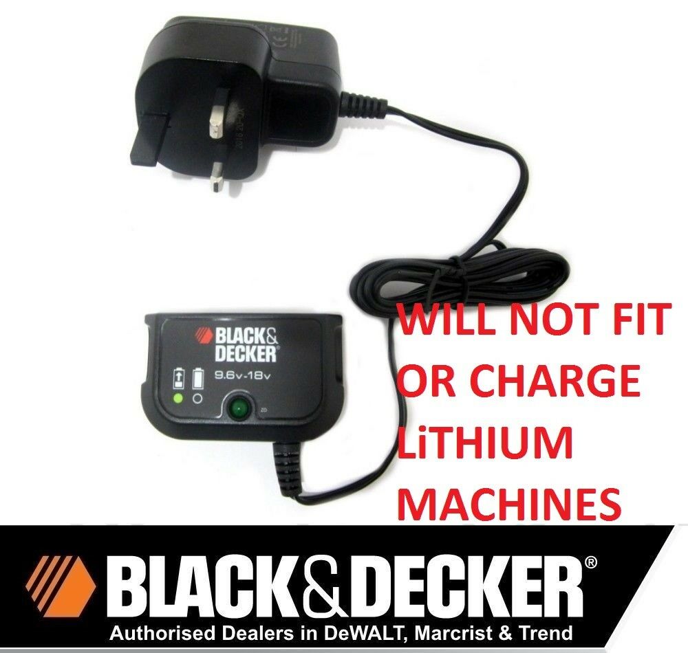 2 Black & Decker Battery Chargers 9.6V - 24V # BFDC240 & 9.6V to 18V